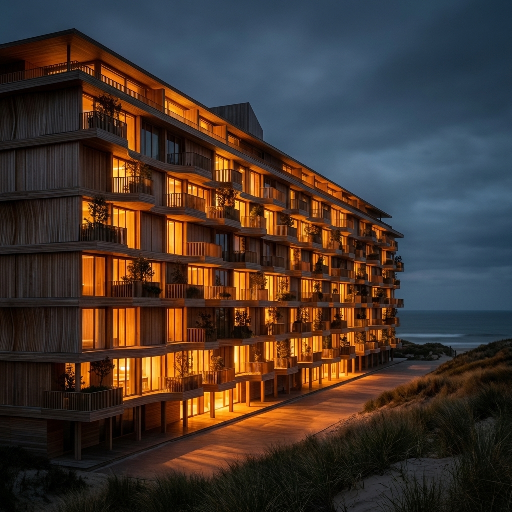 Alera Building Evening View