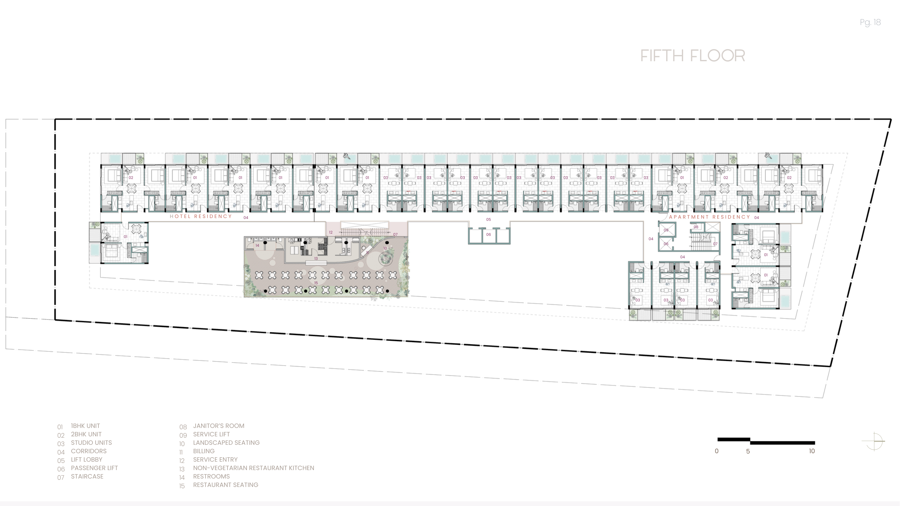 Fifth Floor Plan